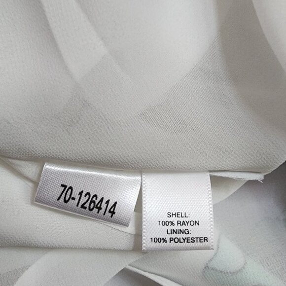 Ann Taylor Loft Dress Womens Size 4P 4 Petite Purple Green Floral Lightweight - Picture 5 of 8